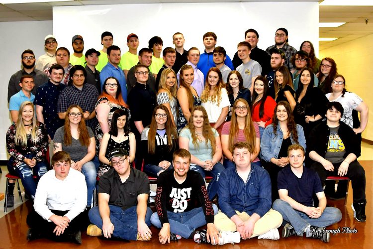 John D. Rockefeller IV Career Center Seniors  and Completers Recognized at Awards Banquet
